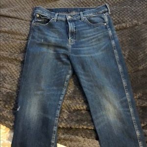 Lucky brand wide leg jeans